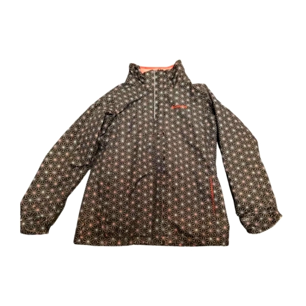 Columbia pattern jacket. Pink interchange